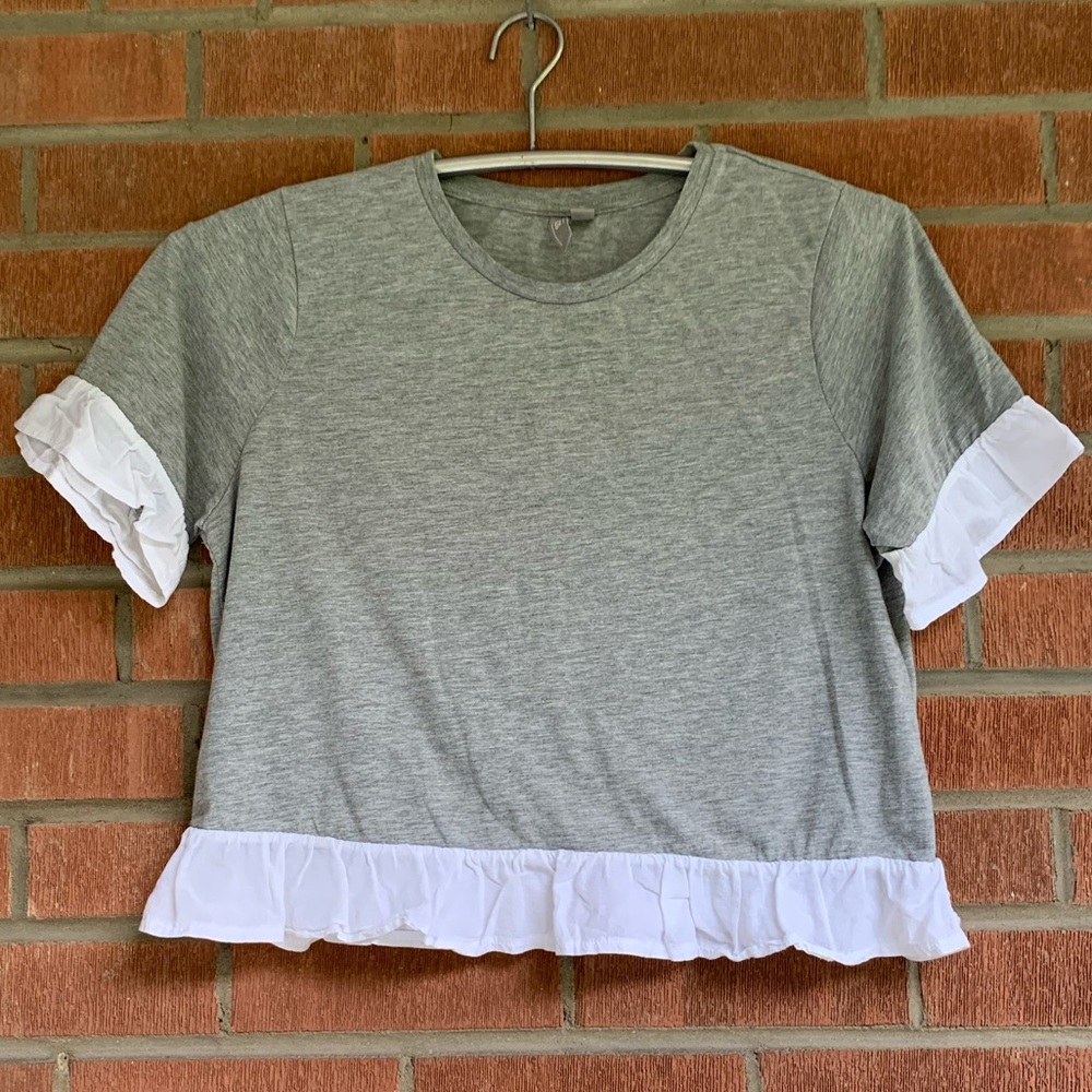 ASOS Ruffle T Shirt